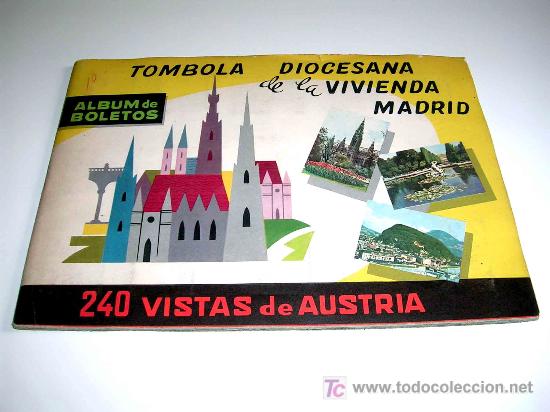 Collezionismo &Aacute;lbum: Album T&oacute;mbola Diocesana, 240 cromos, completo, Austria, , a&ntilde;os 50.