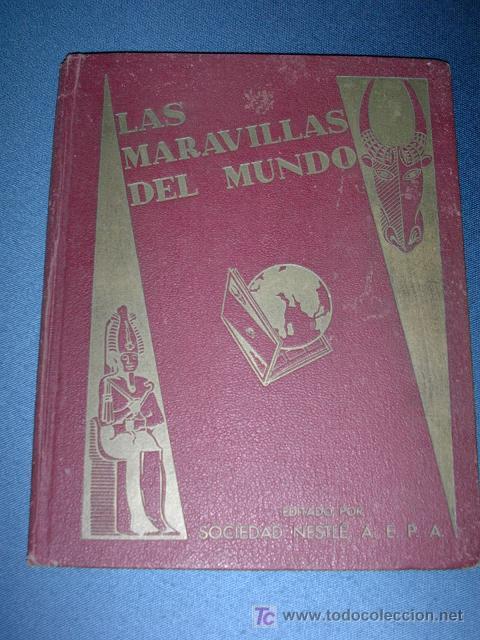 Collectable Albums: LAS MARAVILLAS DEL MUNDO - ALBUM DE CROMOS COMPLETO