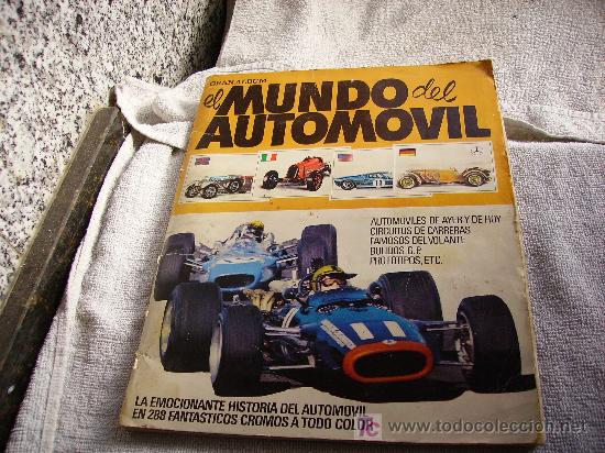 Collezionismo &Aacute;lbum: GRAN ALBUM DEL MUNDO DEL AUTOMIVIL