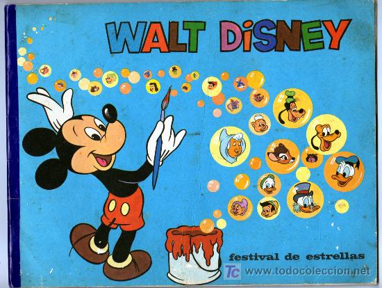 Collectable Albums: &aacute;lbum  WALT  DISNEY   de  TOPPS  -oferta-
