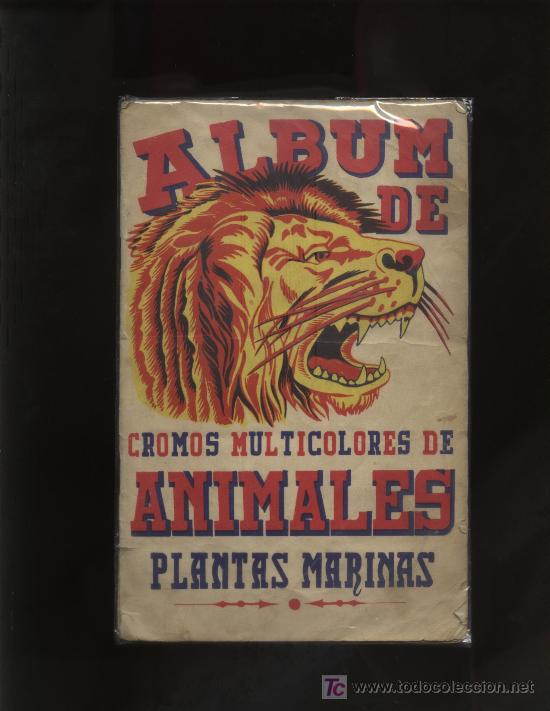 Coleccionismo &aacute;lbum: ALBUM DE ANIMALES COMPLETO - Foto 1