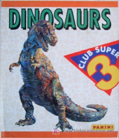 Coleccionismo &aacute;lbum: ALBUM DINOSAURS DE PANINI - Foto 1