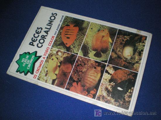 Colecionismo Caderneta: ALBUM CROMOS COMPLETO - PECES CORALINOS - EDITORIAL NUEVA SITUACION S.A 1979
