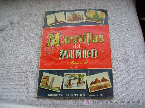 Colecionismo Caderneta: MARAVILLAS DEL MUNDO