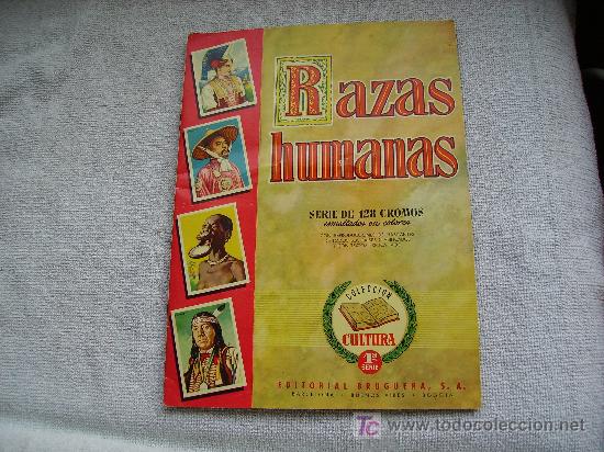 Coleccionismo &aacute;lbum: RAZAS HUMANAS - Foto 1