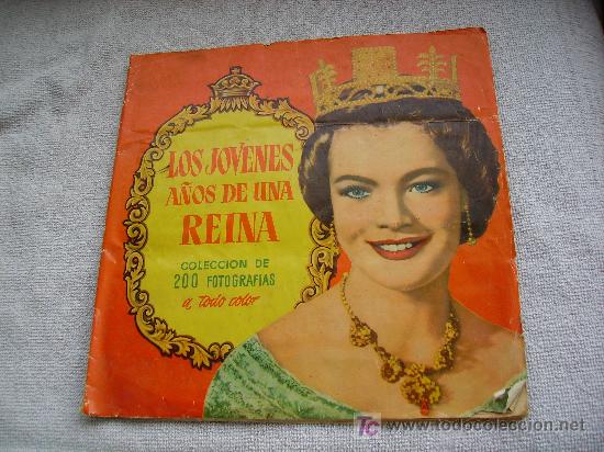 Collezionismo &Aacute;lbum: LOS JOVENES A&Ntilde;OS DE LA REINA