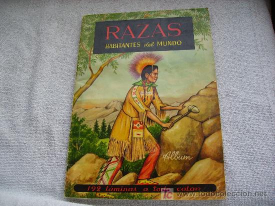 Collezionismo &Aacute;lbum: RAZAS HABITANTES DEL MUNDO