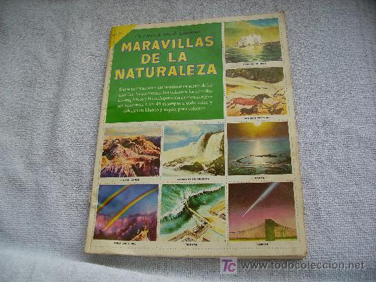Colecionismo Caderneta: MARAVILLAS DE LA NATURALEZA
