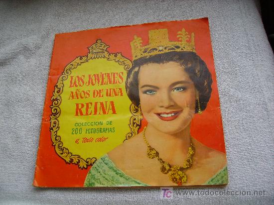 Collezionismo &Aacute;lbum: LOS JOVENES A&Ntilde;OS DE LA REINA