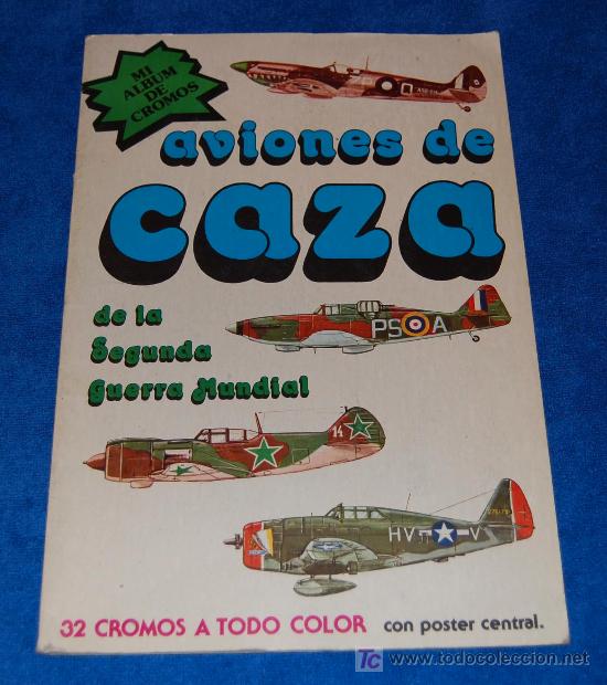 Collezionismo &Aacute;lbum: Aviones de caza &iexcl;COMPLETO! REGALO