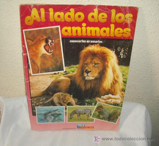 Collezionismo &Aacute;lbum: ALBUM AL LADO DE LOS ANIMALES DE TELE INDISCRETA,COMPLETO