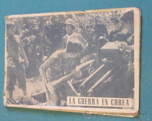 Coleccionismo &aacute;lbum: &Aacute;lbum de cromos La guerra en Corea ediciones Sima - Foto 1