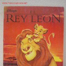Coleccionismo Álbum: EL REY LEÓN