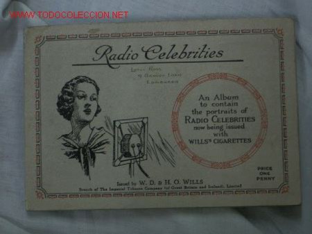 Collezionismo &Aacute;lbum: CELEBRIDADES RADIO. A&Ntilde;OS 30