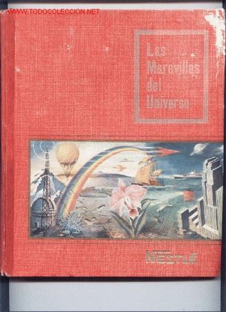 Colecionismo Caderneta: Album nestle.Las maravillas del universo.1956 completo