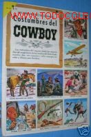 Colecionismo Caderneta: COSTUMBRES DEL COWBOY..OESTE..ALBUM COMPLETO.