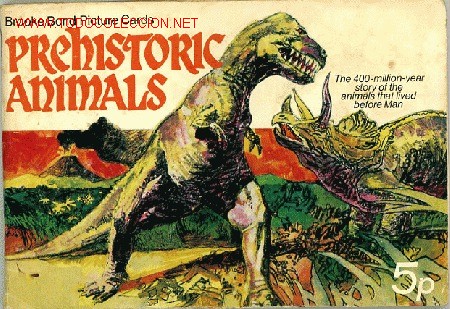 Collezionismo &Aacute;lbum: Animales prehist&oacute;ricos, dinosaurios. PREHISTORIC ANIMALS. Album ingles a&ntilde;os 70