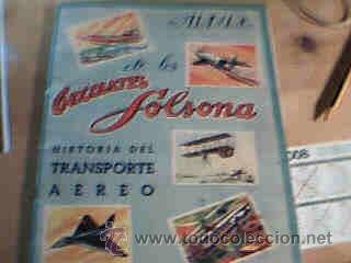 Coleccionismo &aacute;lbum: HISTORIA DEL TRANSPORTE AEREO COMPLETO - Foto 1