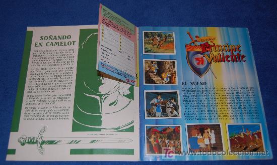 Coleccionismo &aacute;lbum: El pr&iacute;ncipe valiente - PANINI &iexcl;COMPLETO! - Foto 2