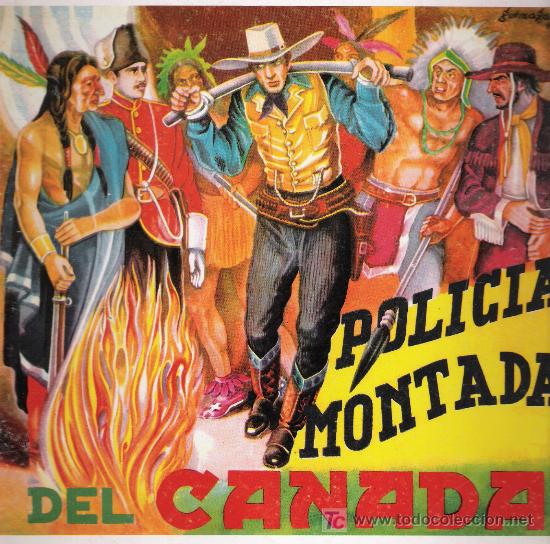 Coleccionismo &aacute;lbum: Policia Montada del Canada. Reedici&oacute;n - Foto 1