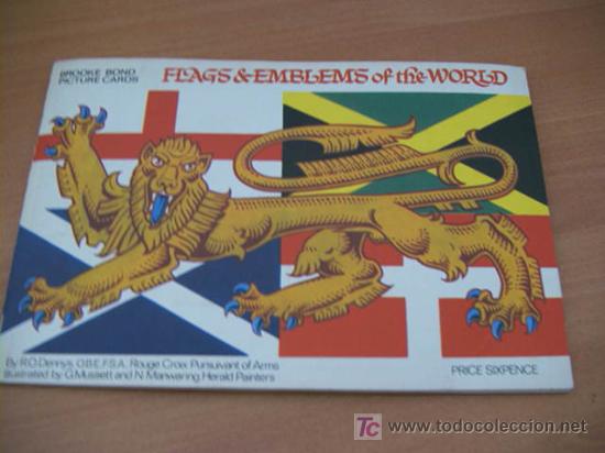 Collezionismo &Aacute;lbum: ALBUM COMPLETO 50 CROMOS Y EMBLEMAS DE PAISES ( FLAGS & EMBLEMS OF THE WORLD ) (COIB49)