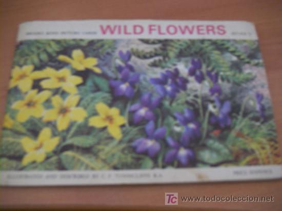 Collezionismo &Aacute;lbum: ALBUM COMPLETO 50 CROMOS FLORES SALVAJES ( WILD FLOWERS ) SERIES 3 (COIB49)