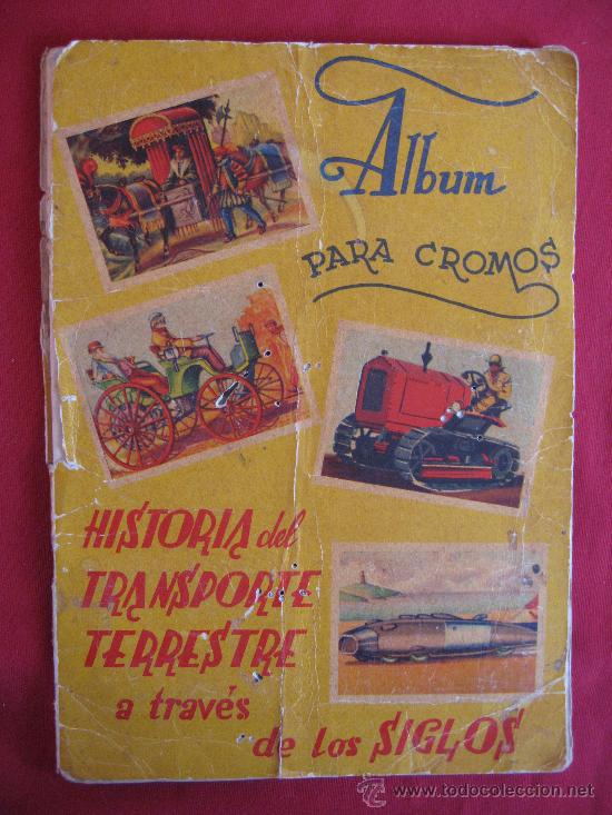 Collezionismo &Aacute;lbum: HISTORIA DE TRANSPORTE TERRESTRE ATRAVES DE LOS SIGLOS
