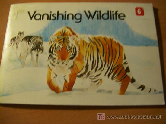 Collezionismo &Aacute;lbum: ALBUM COMPLETO VANISHING WILDLIFE ( LOS CROMOS SIN PEGAR ) (COIB49)