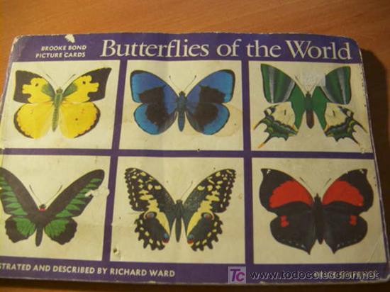Collezionismo &Aacute;lbum: ALBUM COMPLETO MARIPOSAS DEL MUNDO ( BUTTERFLIES OF THE WORLD ) (COIB49)