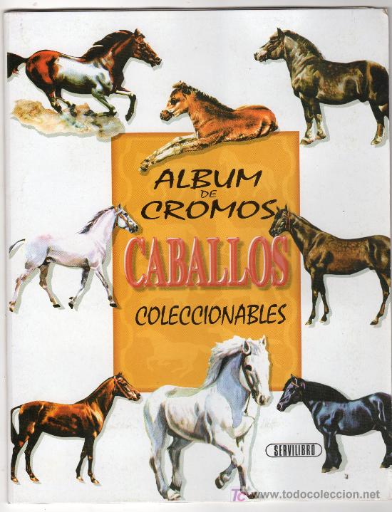 Coleccionismo &aacute;lbum: ALBUM DE CROMOS CABALLOS - Foto 1