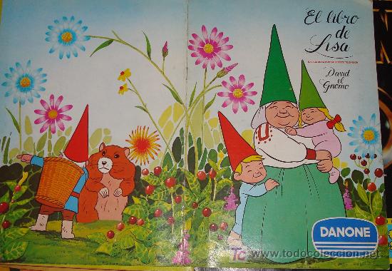 Coleccionismo &aacute;lbum: el libro de lisa david el gnomo danone completo - Foto 1