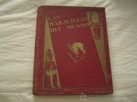 Collezionismo &Aacute;lbum: Album completo Las Maravillas del Mundo,Sociedad Nestl&eacute;..