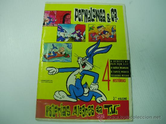 Collezionismo &Aacute;lbum: PERNALONGA & C&ordf; - 4 HISTORIAS ALEGRES DE LA T.V. - (PORTUGAL - 1.967)