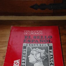 Coleccionismo Álbum: COLECCION CROMOS EL SELLO ESPAÑOL 1967/1971.KISA EDICIONES. Lote 27346029