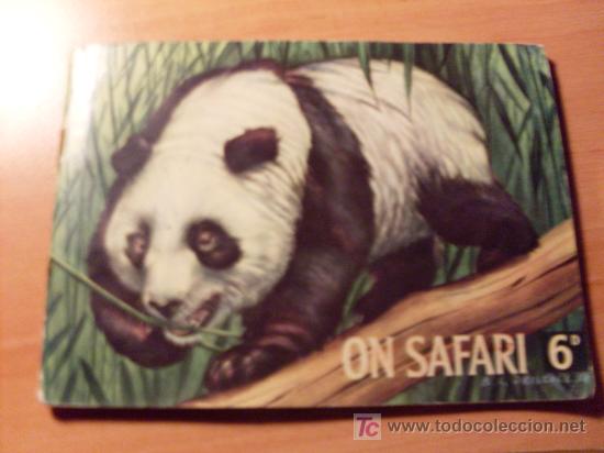 Collezionismo &Aacute;lbum: EN SAFARI ( ON SAFARI 6 ) COMPLETO 48 CROMOS (COIB49)