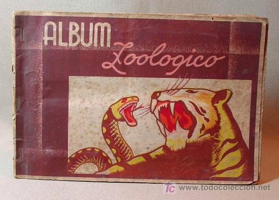 Collectionnisme Album: ALBUM DE CROMOS, ZOOLOGICO, 1940s, COMPLETO, AFER