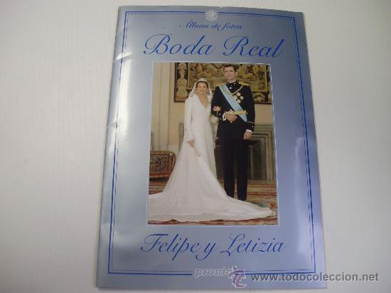 Collezionismo &Aacute;lbum: ALBUM LA BODA REAL - FELIPE Y LETIZIA - PRONTO