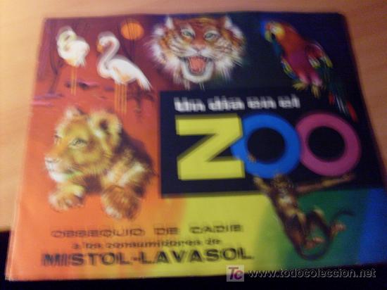 Collezionismo &Aacute;lbum: UN DIA EN EL ZOO ( MISTOL - LAVASOL ) ALBUM COMPLETO 63 CROMOS 1961 (COIB34)