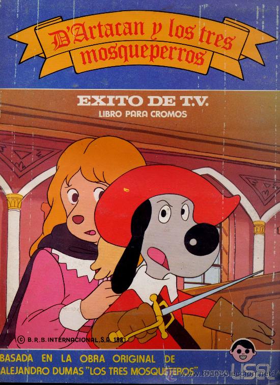 Collectable Albums: &Aacute;LBUM COMPLETO DE D&acute;ARTACAN Y LOS TRES MOSQUEPERROS.