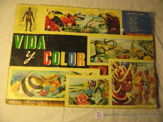 Coleccionismo &aacute;lbum: VIDA Y COLOR - Foto 1