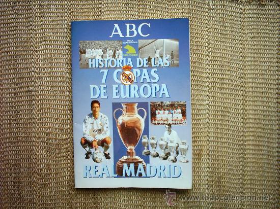 Collezionismo &Aacute;lbum: HISTORIA DE LAS 7 COPAS DE EUROPA DEL REAL MADRID. 1998. COMPLETO.