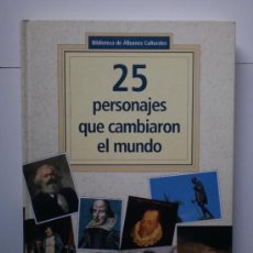 Coleccionismo Álbum: 25 PERSONAJES QUE CAMBIARON EL MUNDO