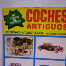 Coleccionismo Álbum: ALBUM COCHES ANTIGUOS COMPLETO AÑO 1979