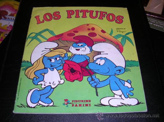 Coleccionismo &aacute;lbum: ALBUM LOS PITUFOS, PANINI 1982 - COMPLETO - Foto 1