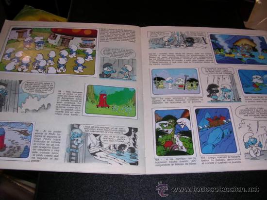 Coleccionismo &aacute;lbum: ALBUM LOS PITUFOS, PANINI 1982 - COMPLETO - Foto 2