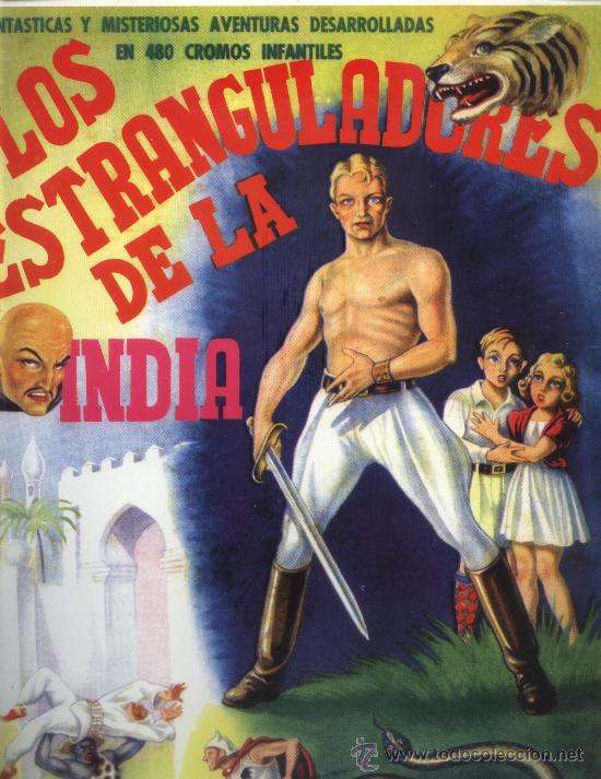 Coleccionismo &aacute;lbum: LOS ESTRANGULADORES DE LA INDIA - Foto 1