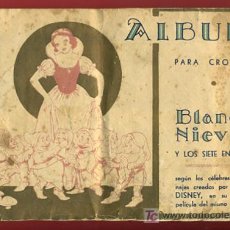 Coleccionismo Álbum: ALBUM BLANCA NIEVES, BLANCANIEVES Y LOS SIETE ENANOS , COMPLETO , FHER, ORIGINAL