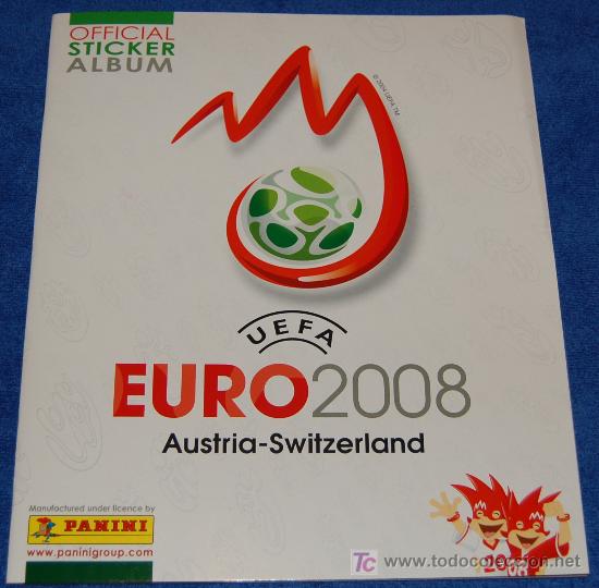 Collezionismo &Aacute;lbum: Euro 2008 Austria & Suiza - PANINI &iexcl;Completo e impecable!