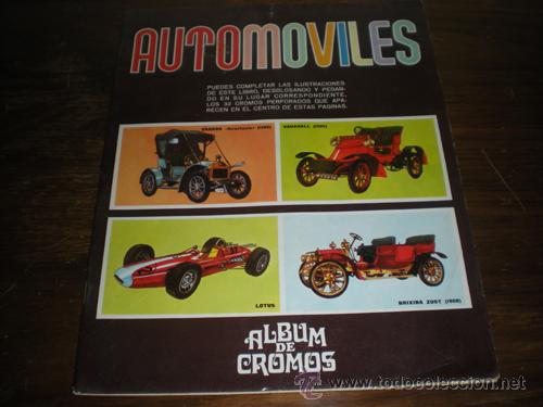 Coleccionismo &aacute;lbum: AUTOMOVILES - Foto 1
