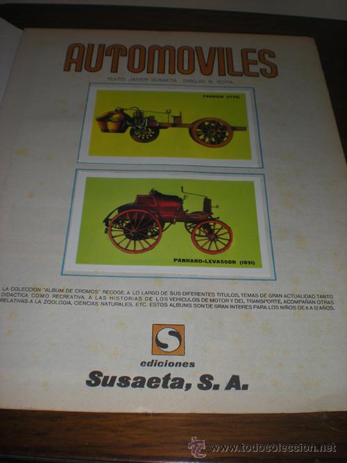 Coleccionismo &aacute;lbum: AUTOMOVILES - Foto 2